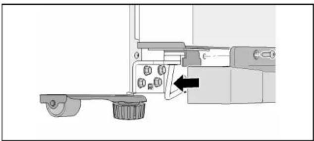 BOSCH KAI90VI20G - Wanneer het apparaat exact horizontaal is gesteld,   maar een apparaatdeur lager staat: - 3