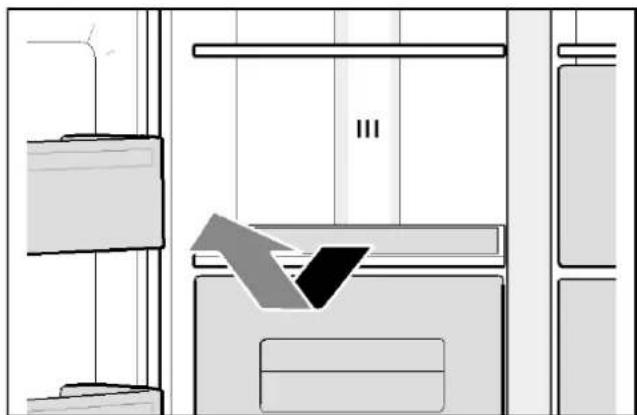 BOSCH KAI90VI20G - Glasplateau boven de lade - 1