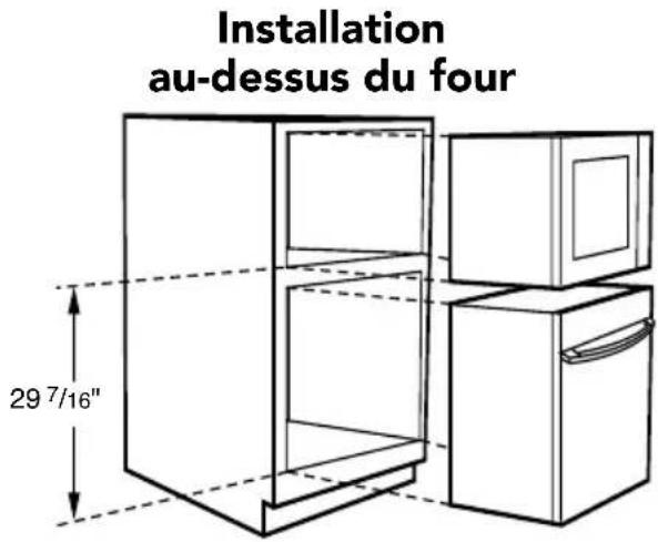 VIKING CVMOS201 - Choix de l'emplacement de votre four micro-ondes encastré - 2