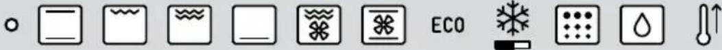 TEKA HSC 644 C - Function selector symbols - 3