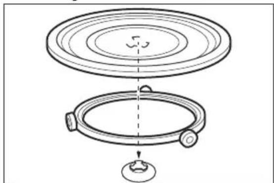 PROGRESS PM20800X - Inserting the turntable set - 3