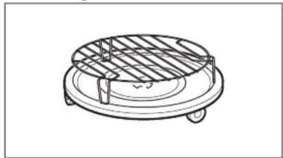 PROGRESS PM20800X - Inserting the grill rack - 1