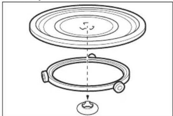 PROGRESS PM20800X - Hetplaatsen van hetdraaiplateau - 3