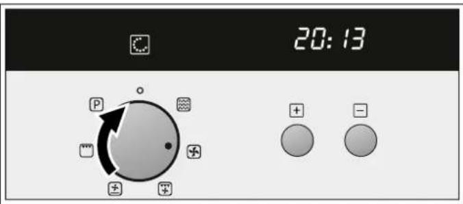 Junker JM46GA50 - Setting the type of heating and temperature - 1