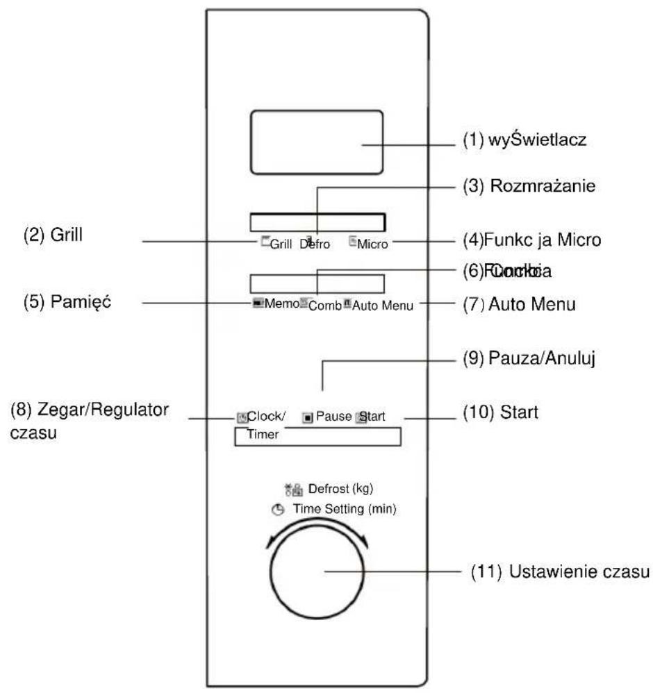 HAIER HSA2280EGB - PANEL KONTROLNY - 1