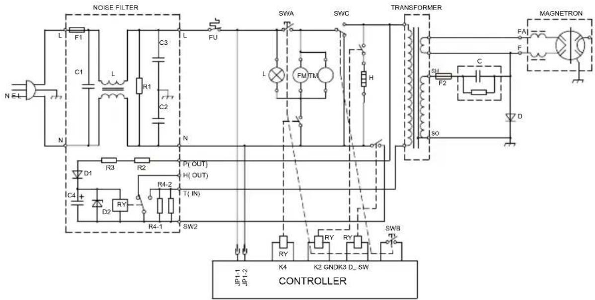HAIER HSA2280EGB - (PORTA APERTA, SPENTO) - 1