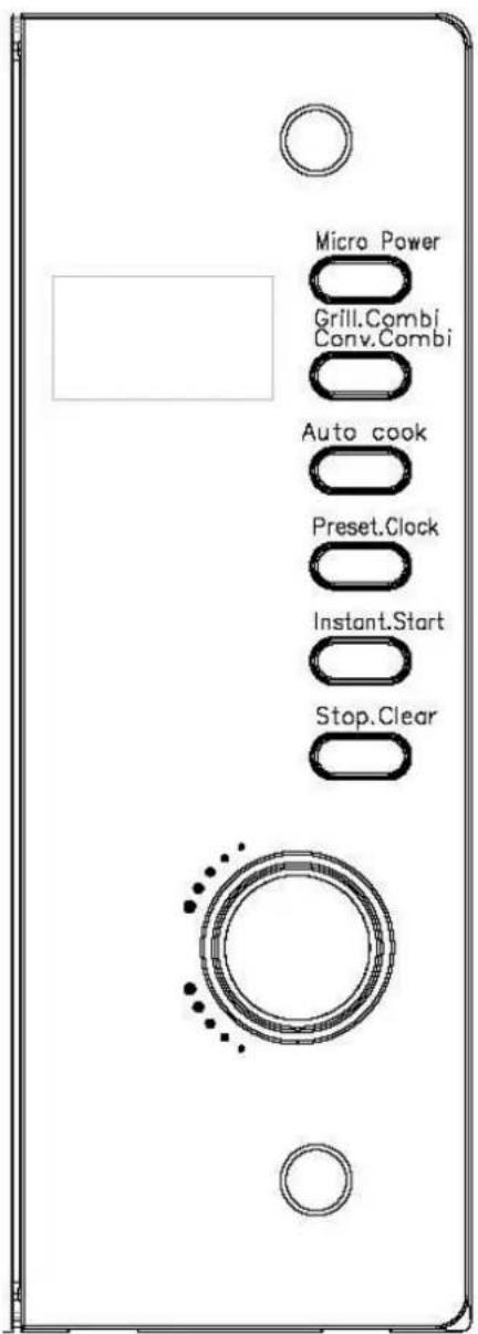 KALORIK TKG MG 1007 DGC - CONTROL PANEL - 1