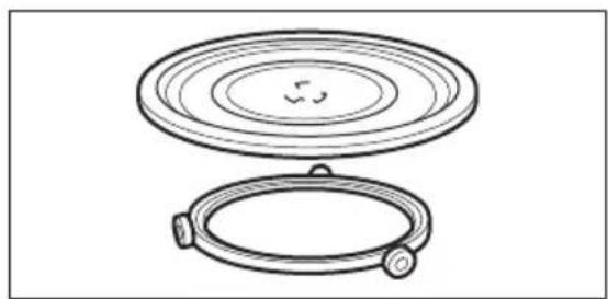 ELECTROLUX EMM15008OW - Drehteller-Set - 2