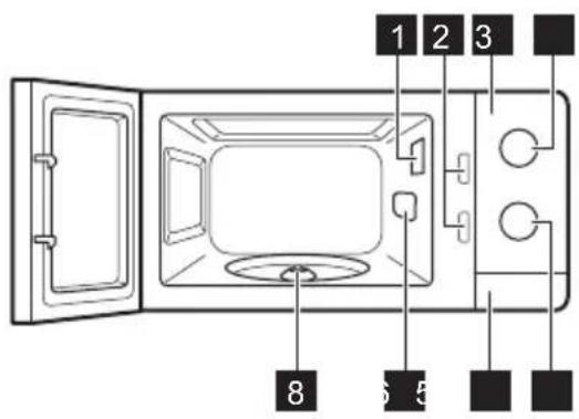 ELECTROLUX EMM15008OW - Vue d'ensemble - 1