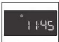AEG MC1763EM - Adjusting the time when the clock is set - 1