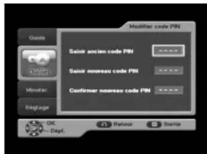 SAMSUNG DCBB270R - Modification du code PIN - 1