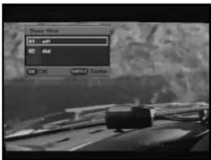 SAMSUNG DCBB270R - Modification de la langue de sous-titrage - 3