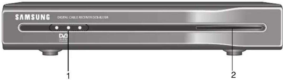 SAMSUNG DCBB270R - Voorpaneel - 1