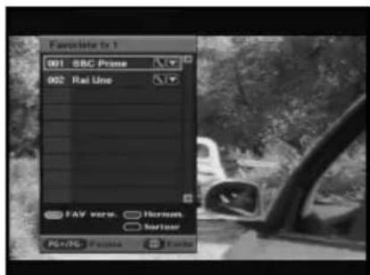 SAMSUNG DCBB270R - Favoriete zender - 2