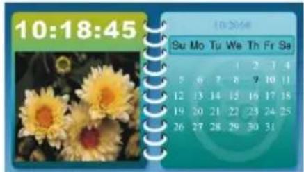 SALORA DPF7012MIR - Calendar - 2
