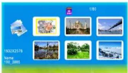 SALORA DPF7012MIR - Memory Card Choice - 1