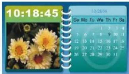 SALORA DPF7012MIR - Calendrier - 2