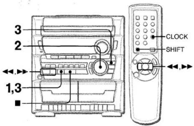 AIWA ZL31 - SETTING THE CLOCK - 1