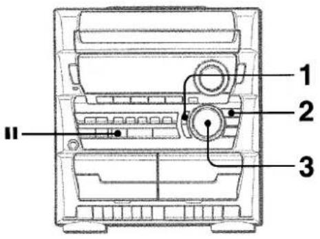 AIWA ZL31 - Pour changer le niveau de luminosité de l'affichage - 2