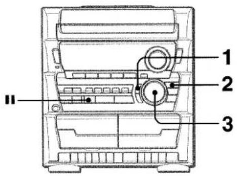 AIWA ZL31 - To change the brightness level of the display - 2