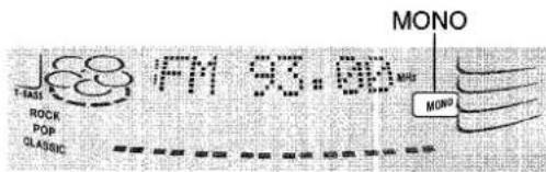 AIWA ZL31 - When an FM stereo broadcast contains noise - 1