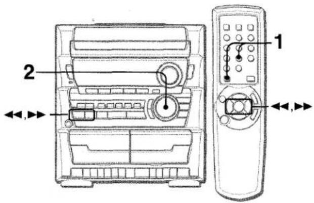 AIWA ZL31 - SETTING THE SLEEP TIMER - 1