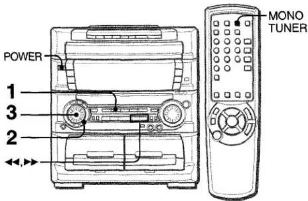 AIWA ZL70 - SINTONIZACION MANUAL - 1