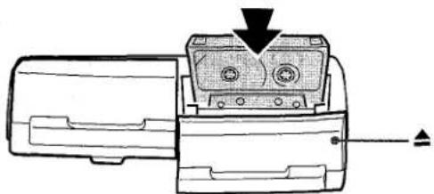 AIWA ZL70 - Insérez la cassette à enregistrer dans la platine 2. - 1