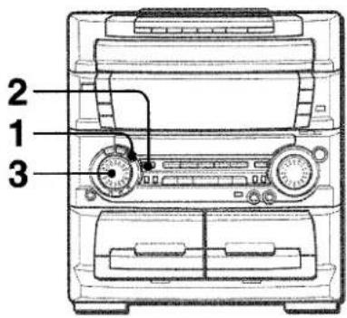 AIWA ZL70 - PUESTA DEL MODO DE AHORRO DE ENERGIA - 1