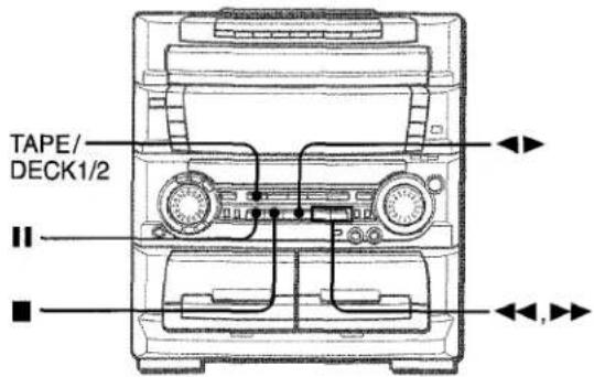 AIWA ZL70 - LECTURE D'UNE CASSETTE - 1