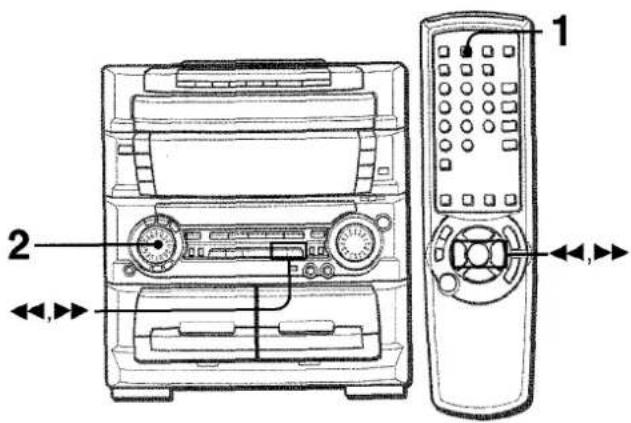 AIWA ZL70 - SETTING THE SLEEP TIMER - 1
