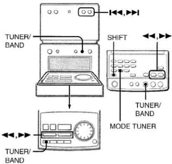 AIWA XRM70 - MANUAL TUNING - 1