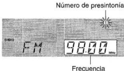 AIWA XRM70 - PREAJUSTE DE EMISORAS - 2