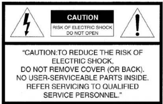 AIWA XRM70 - WARNING - 1
