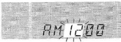 AIWA XRM70 - SETTING THE CLOCK - 2