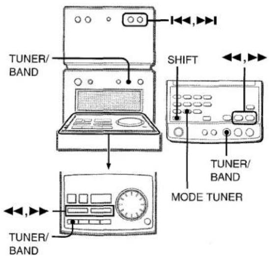 AIWA XRM70 - SINTONIZACION MANUAL - 1