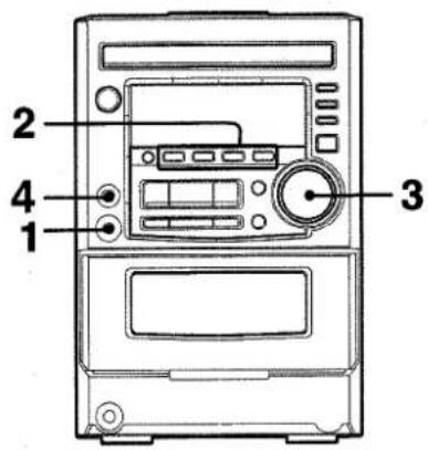 AIWA XRM25 - MICROPHONE MIXING - 1