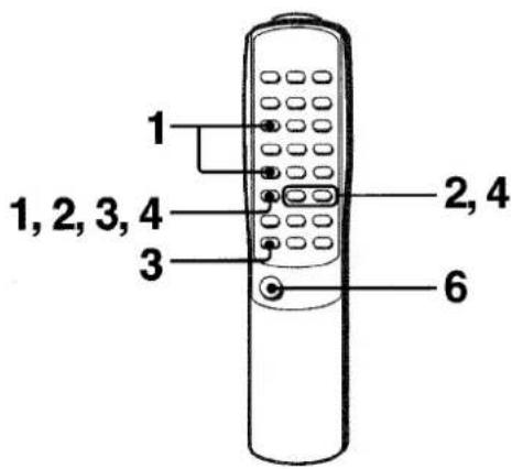 AIWA XRM25 - SETTING THE TIMER - 1