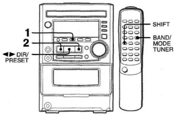 AIWA XRM25 - SINTONIZATION MANUAL - 1