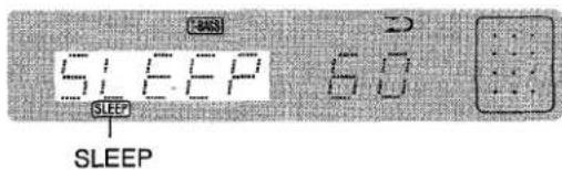 AIWA XRM25 - SETTING THE SLEEP TIMER - 2