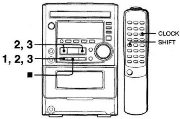AIWA XRM25 - AJUSTEDELRELOJ - 1