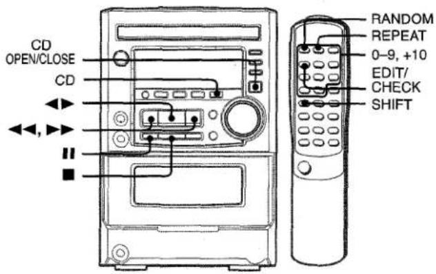 AIWA XRM25 - FONCTIONNEMENT DE BASE - 1