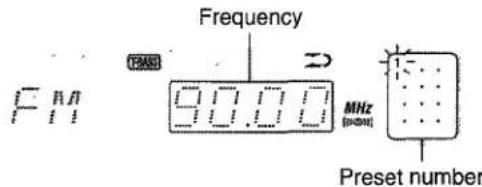 AIWA XRM25 - PRESETTING STATIONS - 2