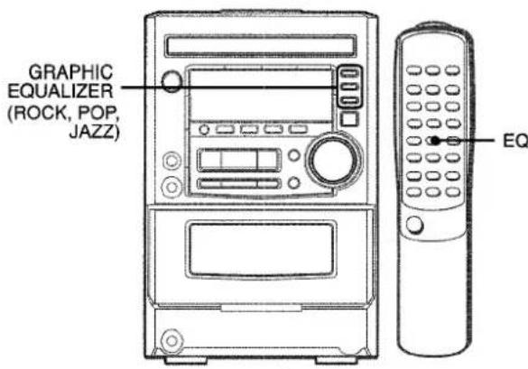 AIWA XRM25 - GRAPHIC EQUALIZER - 1