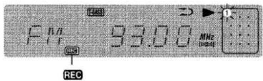 AIWA XRM25 - Press REC/REC MUTE to start recording. - 1