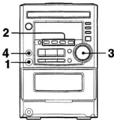 AIWA XRM25 - MICROPHONE MIXING - 1