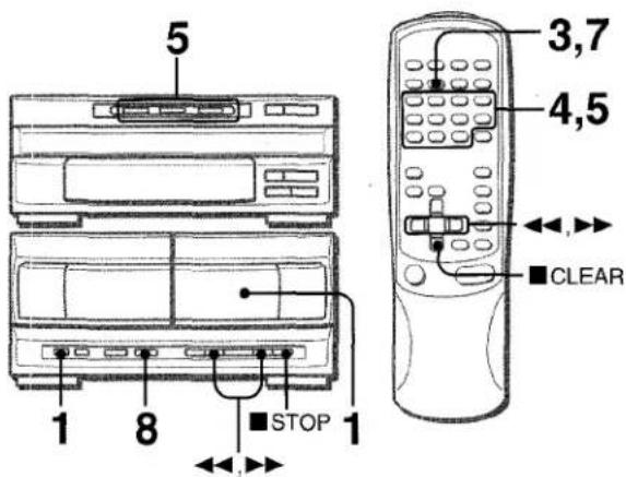 AIWA XRM1000 - GRABACION CON EDICION PROGRAMADA - 1