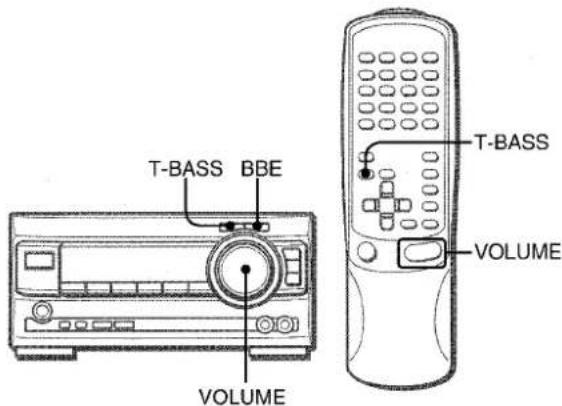 AIWA XRM1000 - AJUSTES DE AUDIO - 1