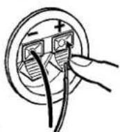 AIWA XRM1000 - Conecte los cables de los altavoces a los altavoces delanteros SX-NMT1000. - 1