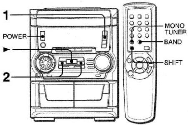 AIWA NSXA555 - MANUAL TUNING - 1